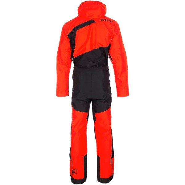 Ensemble de Motoneige Ripsa Rouge/Noir de dos