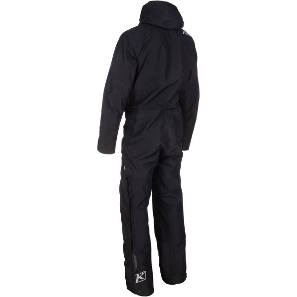 Ensemble de Motoneige Ripsa Noir incliné de dos