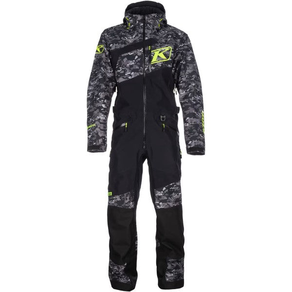 Ensemble de Motoneige Ripsa Noir/Camo de face