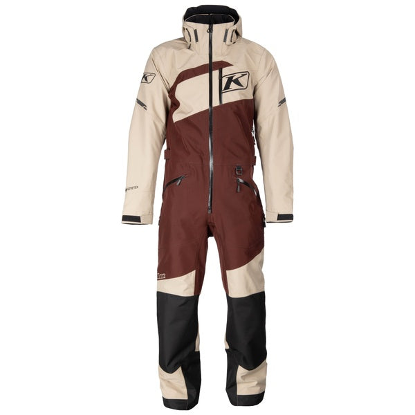 Ensemble de Motoneige Ripsa Brun, de face