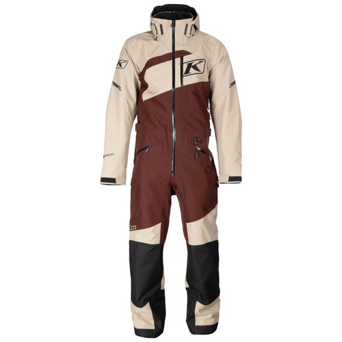 Ensemble de Motoneige Ripsa Brun, de face