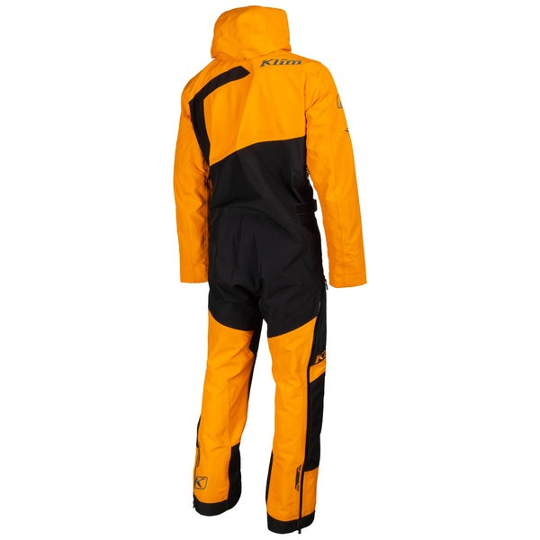 Ensemble de Motoneige Ripsa Orange, de dos