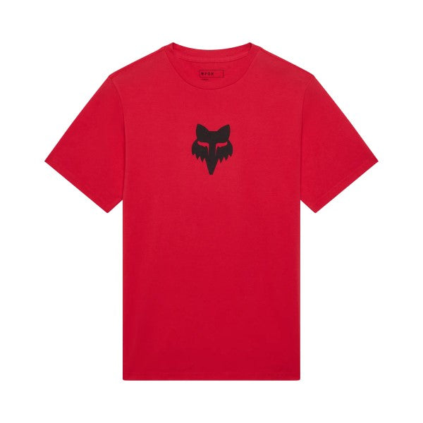 T-shirt Fox Head 195 Original/Fox/rouge, de face