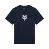 T-shirt Fox Head 195 Original/Fox/bleu, de face