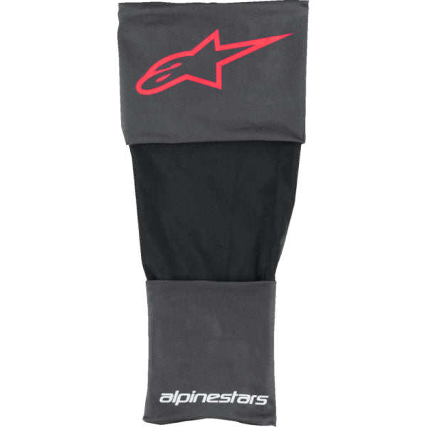 Manchon de Protège-Genoux de Motocross Rk-S Alpinestars noir blanc et rouge