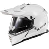 Casque de Moto Aventure Blaze Blanc incliné de droite