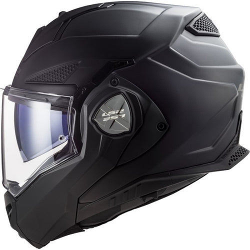 Casque Modulaire de Moto Advant X Noir Mat de droite