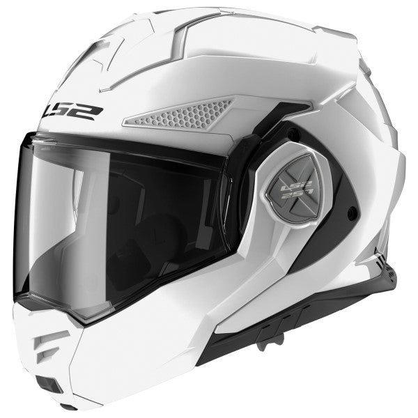 Casque Modulaire de Moto Advant X Blanc incliné de droite