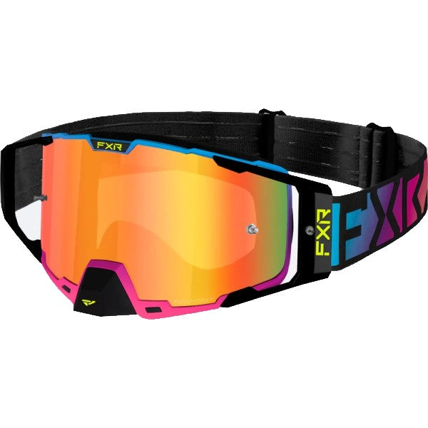 Lunettes de Motocross Combat FXR Multicolore