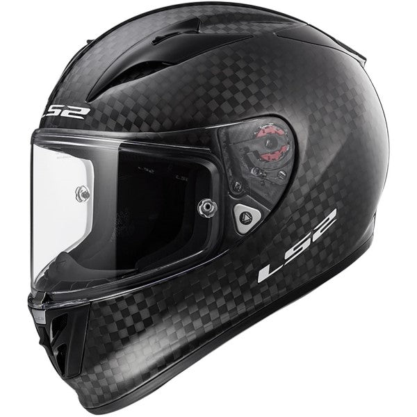 Casque Intégral de Moto Arrow Carbone Evo GP Noir/Carbone incliné de droite