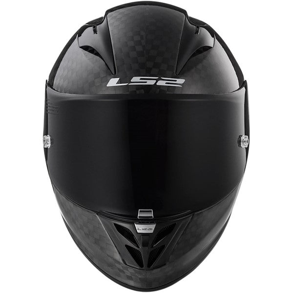 Casque Intégral de Moto Arrow Carbone Evo GP Noir/Carbone de face