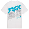 T-Shirt Coldpress 195 Original Blanc/Bleu de face