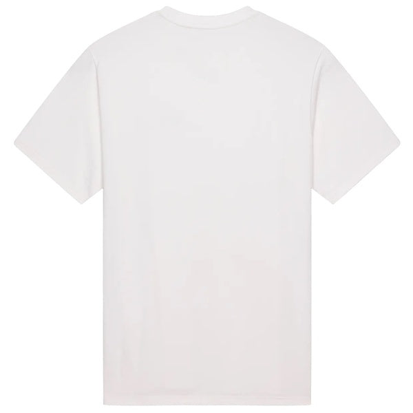 T-Shirt Coldpress 195 Original Blanc/Bleu de dos