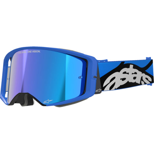 Lunette de Motocross Supertech Stream Alpinestars bleu