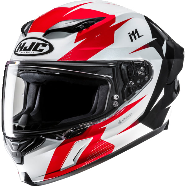 Casque Intégral de Moto i11 Instant Blanc/Rouge