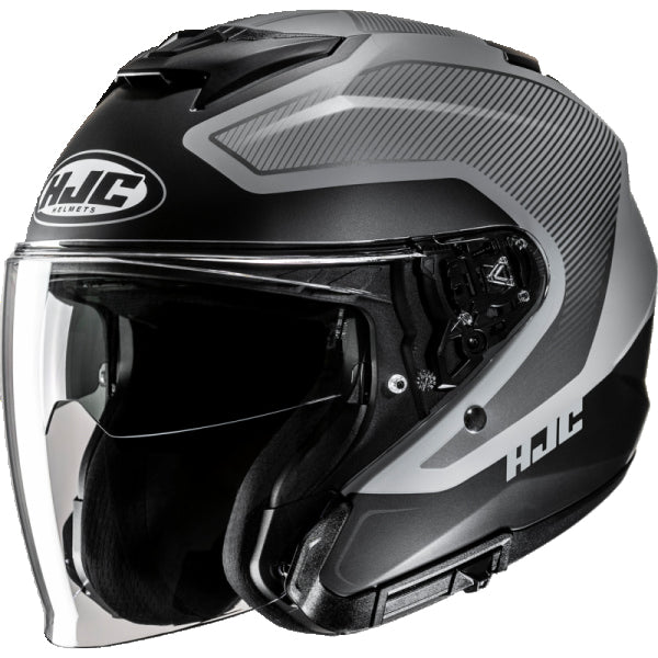 Casque Ouvert de Moto i31 Tevis Gris/Noir