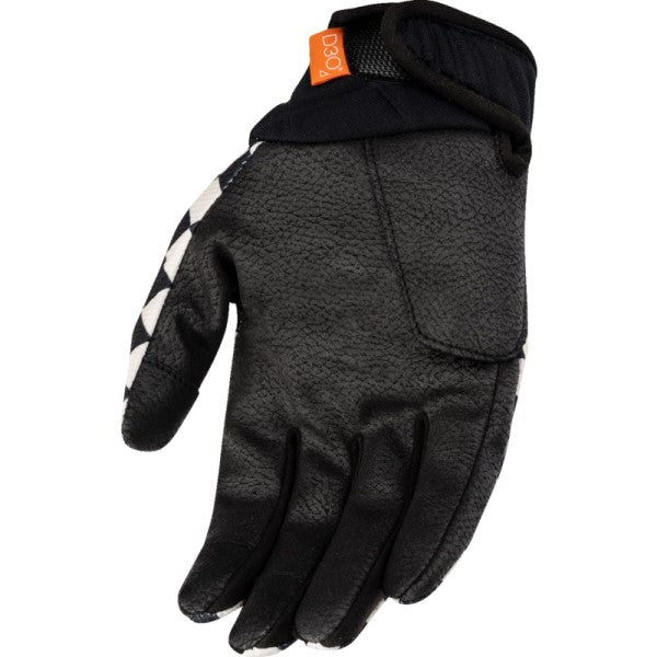 Gants de Moto Anthem 3 CX Femme Noir/Blanc de l'intérieur