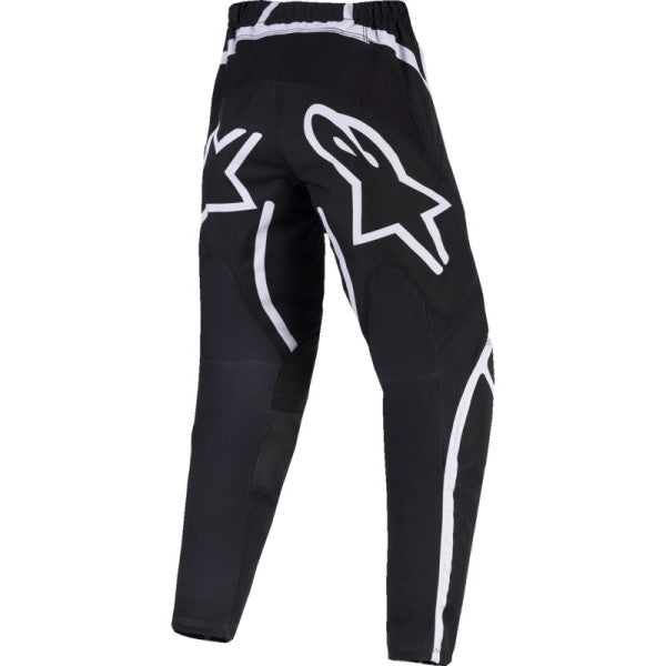 Pantalon de Motocross Fluid Apex Noir/Gris de dos