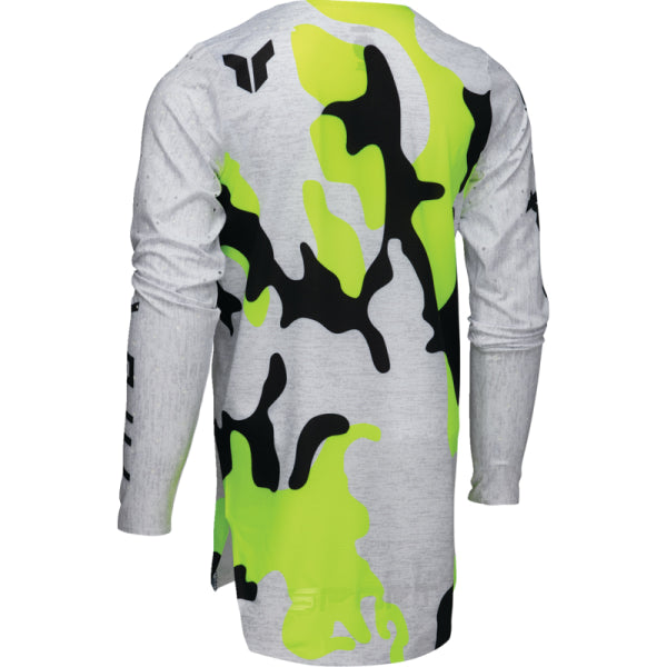 Chandail de Motocross Sportmode Riot Junior Thor gris, de dos