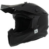 Casque de Motocross Falcon Noir Mat incliné de droite