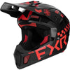 Casque de Motocross Gladiator Clutch Noir/Rouge