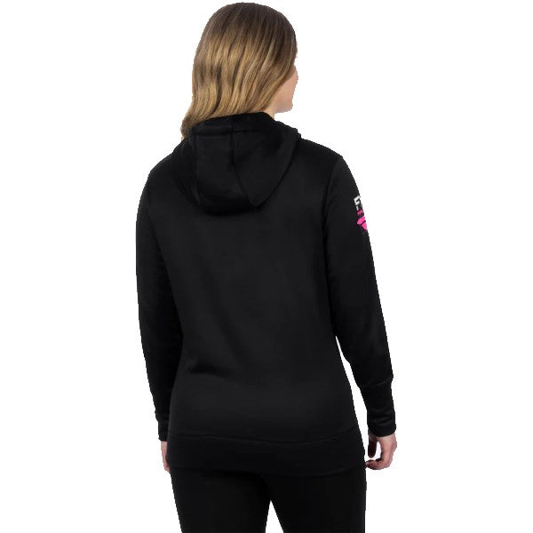 Coton Ouaté Race Division Tech FXR Femme Noir Dos