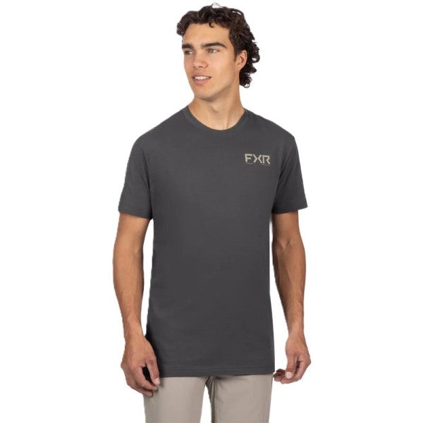 T-Shirt Antler Premium Gris