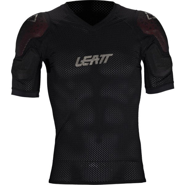 Chandail de Protection à Manches Courtes 3DF Airfit Lite Evo Noir de face