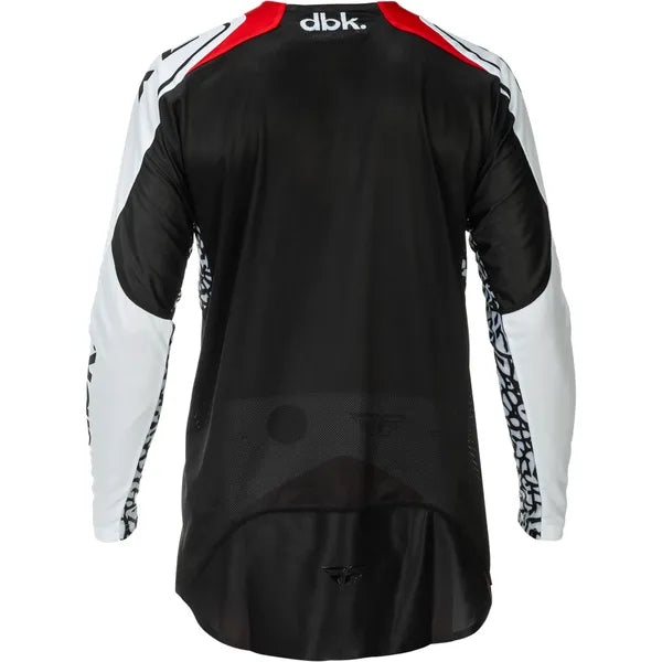 Chandail de Motocross Evolution DST DBK/noir/rouge/blanc, de dos