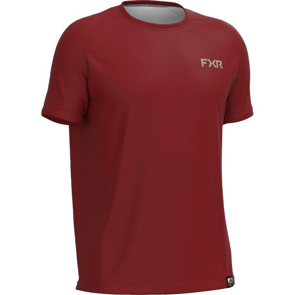 T-Shirt Attack UPF Rouge de face