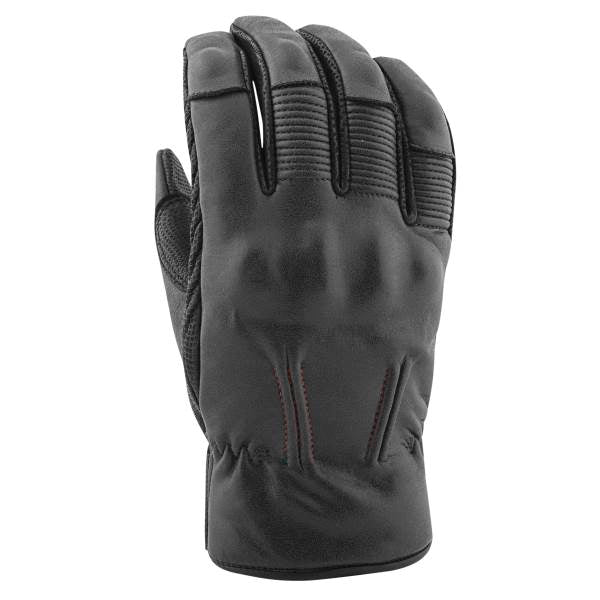 Gants de Moto en Cuir JRC Gastown Noir