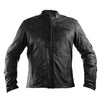 Manteau Cuir de Moto Helgrade Madsen Noir