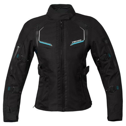 Manteau de Moto Teknic Explorer Femme Noir_Bleu