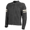 Manteau de Moto Classic 92 Noir/Blanc