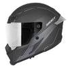 Casque Intégral de Moto RKT 240 Solar Flare Noir Mat/Argent