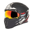 Casque Intégral de Moto SS2450 Trial by Fire StreetFighter Rouge