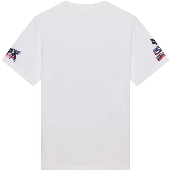 T-Shirt Hc94 195 Original Blanc/Rose de dos