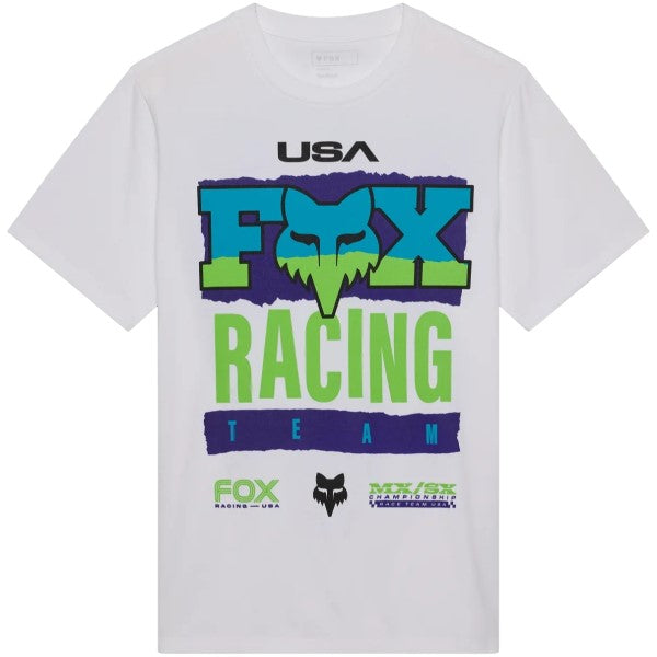 T-Shirt 195 Original Blanc/Multicolore de face