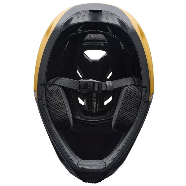 Casque Intégral de Vélo Proframe RS Heatstack Jaune/Noir de dessous