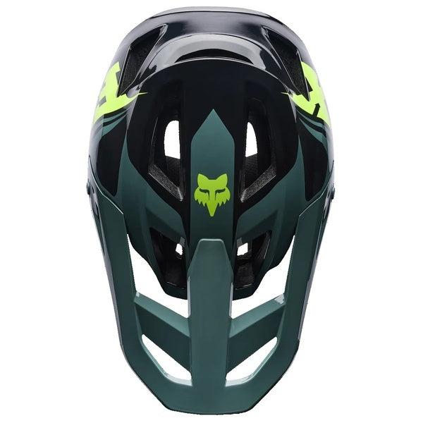 Casque Intégral de Vélo Rampage Foundry Vert/Noir de dessus