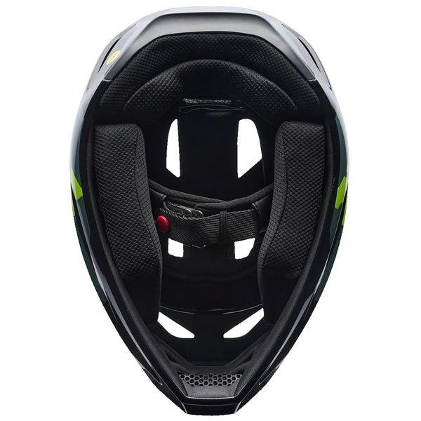 Casque Intégral de Vélo Rampage Foundry Vert/Noir de dessous