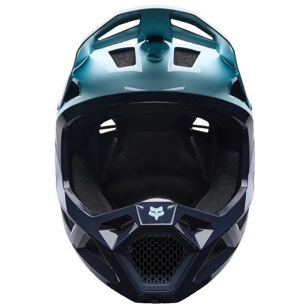 Casque Intégral de Vélo Rampage Foundry Bleu/Noir de face