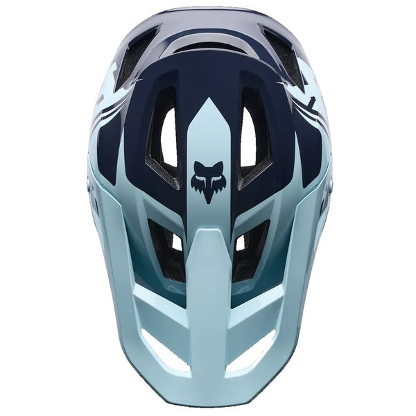 Casque Intégral de Vélo Rampage Foundry Bleu/Noir de dessus