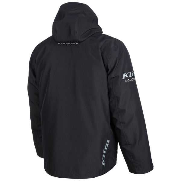 Manteau de Motoneige Kompound /klim/noir , de dos