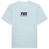 T-Shirt Rooted Femme Bleu Clair de face