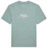 T-Shirt Static Femme Vert de face