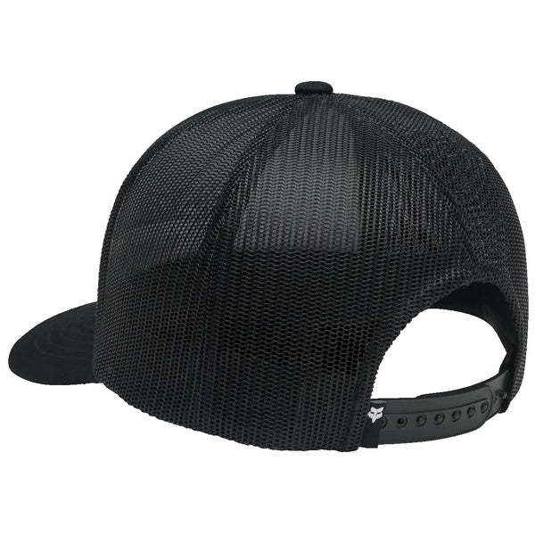 Casquette Go Race Rope Trucker Femme Noir de dos