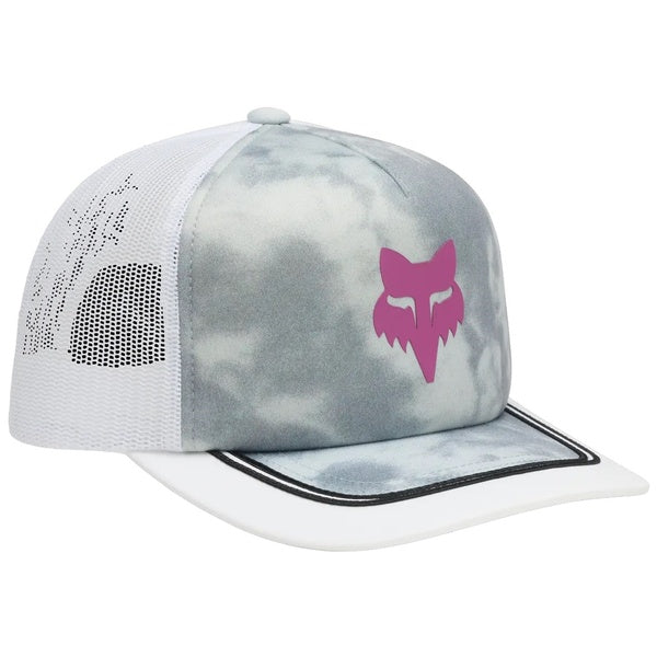 Casquette Rooted Trucker Femme Gris Clair de face