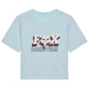 T-Shirt Coldpress Baby Femme Bleu Clair de face