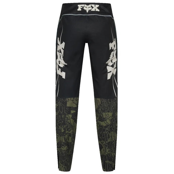 Pantalon de Vélo Defend Fire Lunar Édition Limitée Olive de dos
